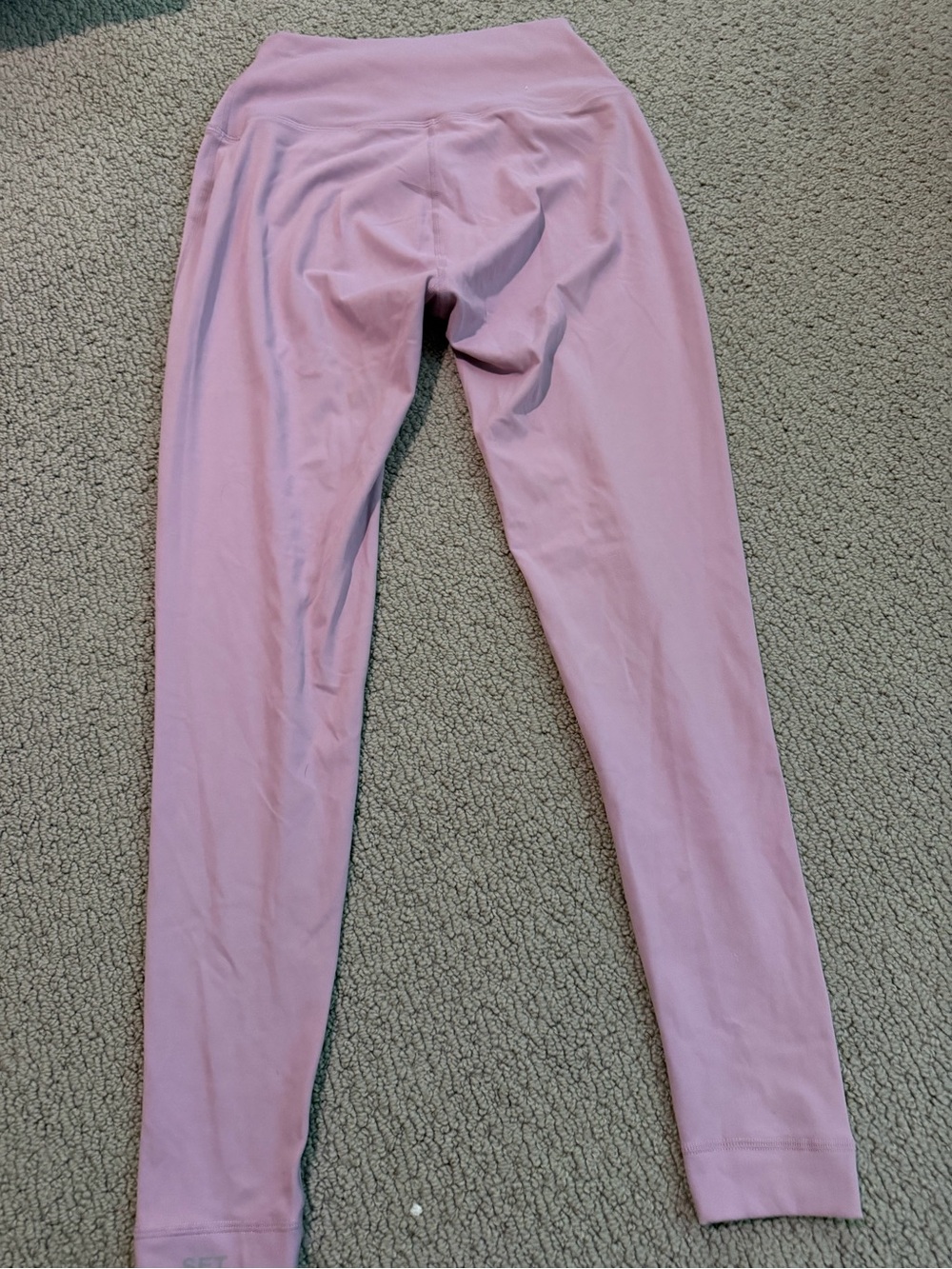 SET Active Lilac Pink Girls' Stretch Leggings